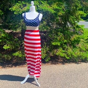 Fourth of July Maxi Dress